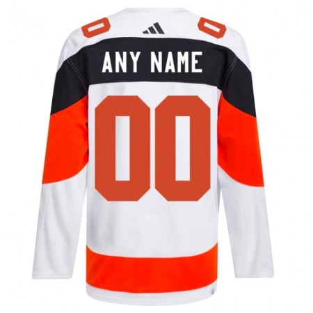 Philadelphia Flyers Hockeydrakt Custom 2024 Premium Stadium Series Hvit Adidas - Herre